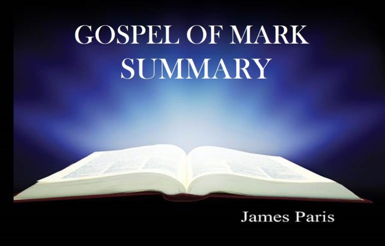 Gospel Of Mark Summary – The Bible Brief